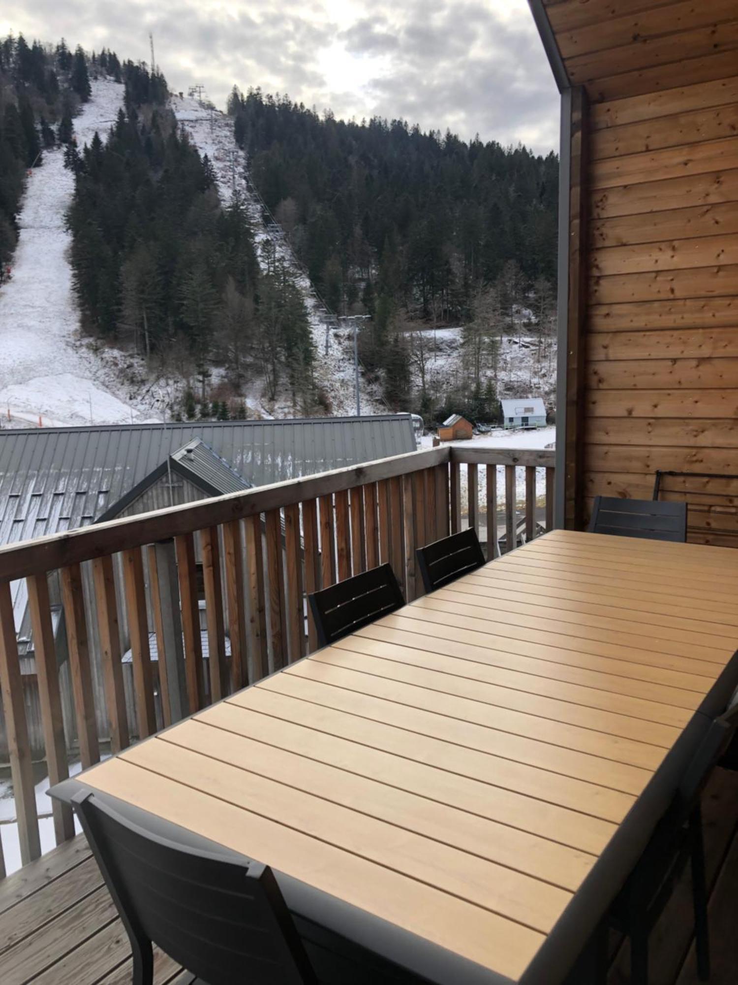 Appartement Aux Pieds Des Pistes De Ski Laveissiere Exterior photo